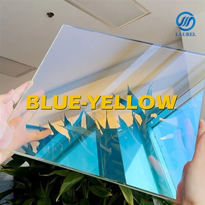 Dichroic litrík gler